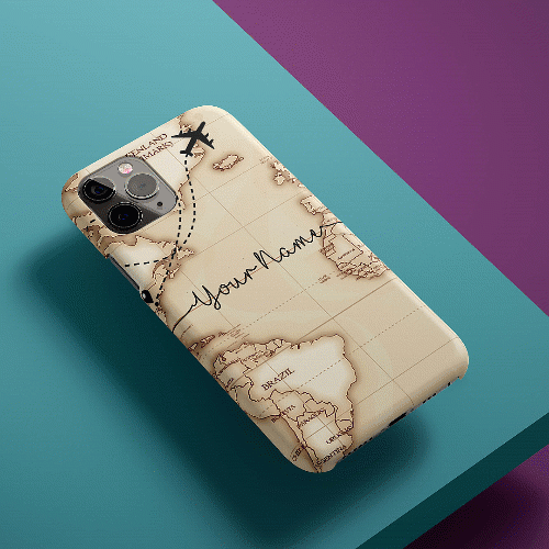 Customised Name Plastic Phone Cases