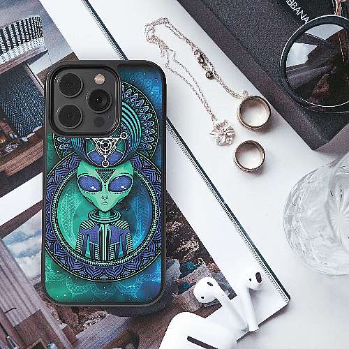 Abstract Metal Phone Cases