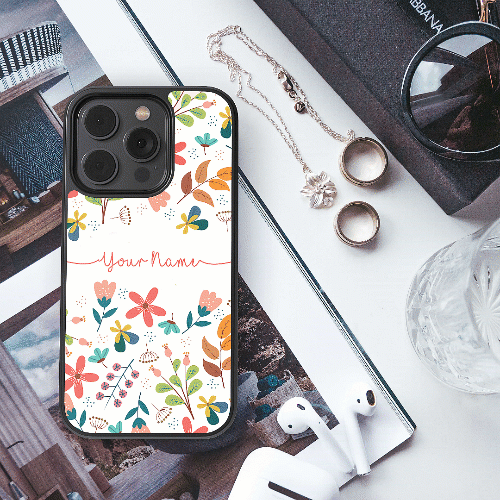 Personalised Name Metal Phones Cases