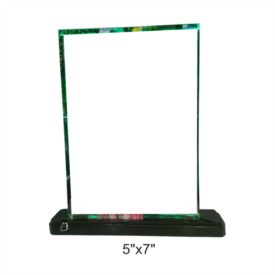 Acrylic Photo Block Color Changing LED Stand with Remote