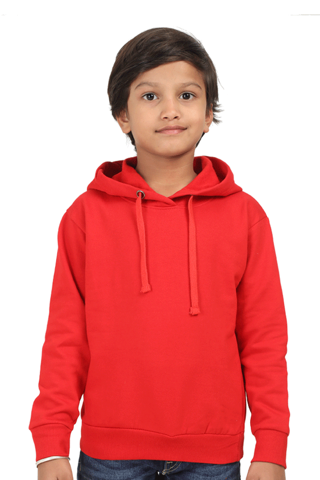 YuBingo Kids Hooded Sweatshirt - Super Combed 100% Cotton, Bio-Washed, Pre-Shrunk, Unisex