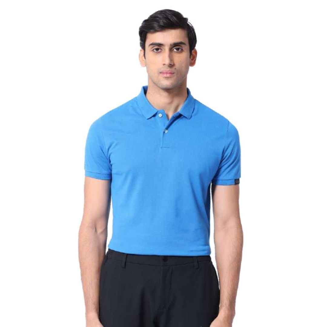 Rare Rabbit Royal Blue Polo Tee