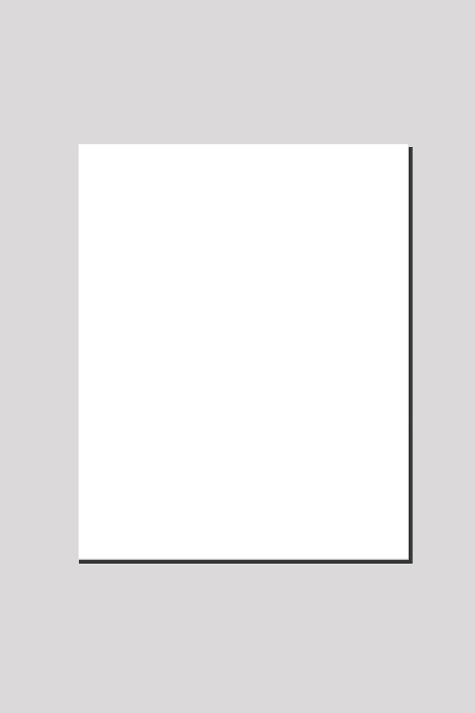 Unisex Canvas White 16X20inches