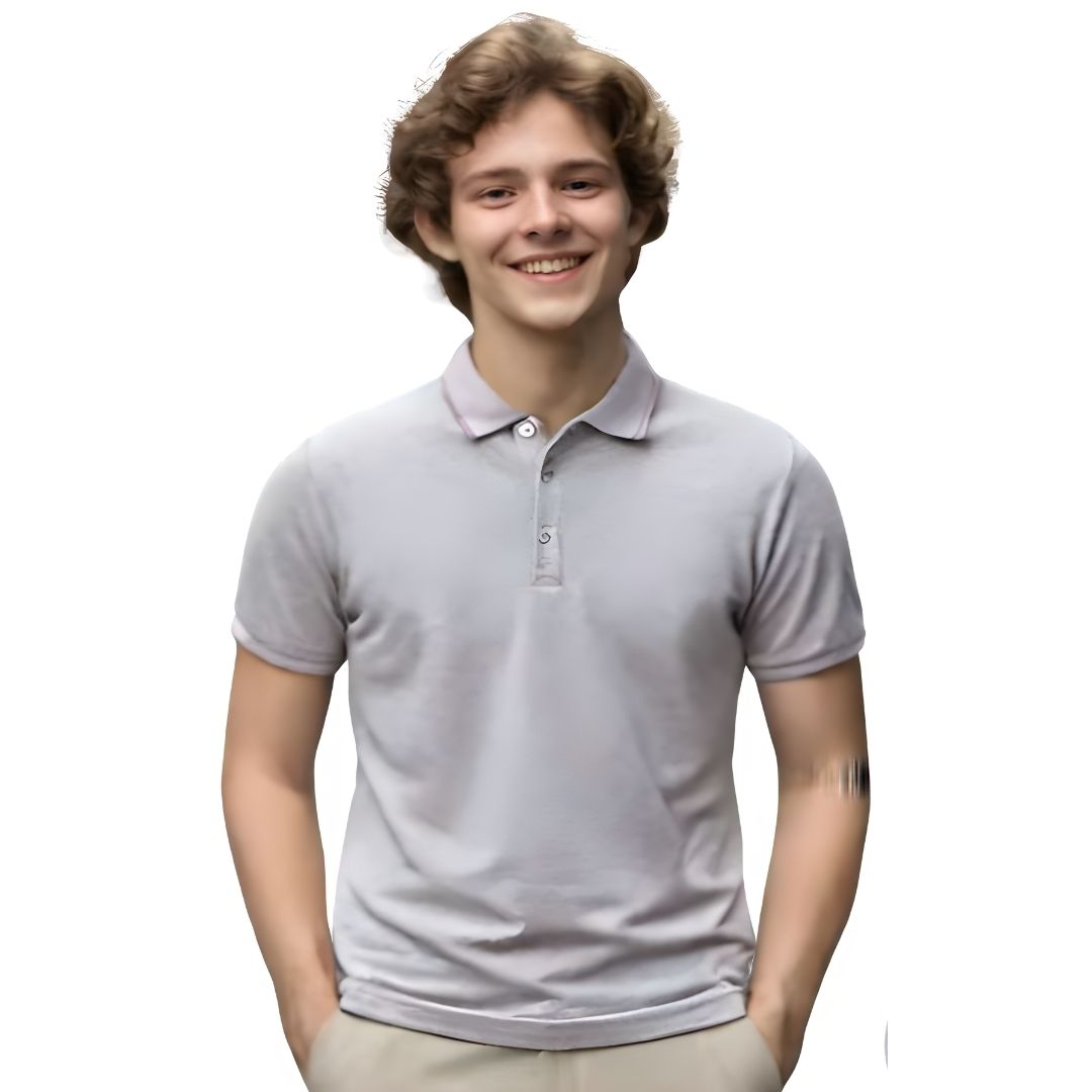Nauticon Polo T-Shirt (Unisex, Mauve Melange)