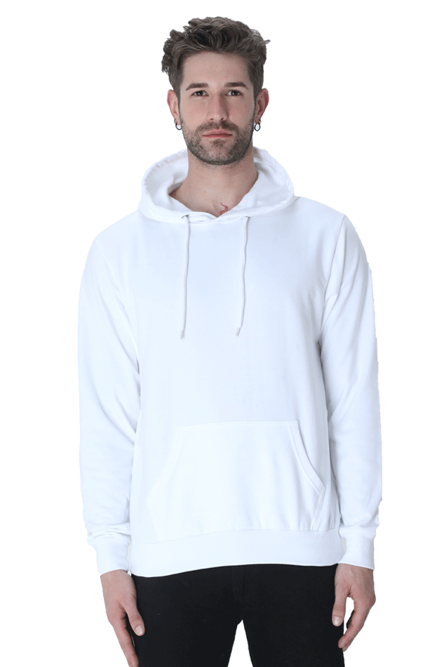 YuBingo Classic Unisex Hooded Sweatshirt – 100% Cotton, Regular Fit, Winter Collection