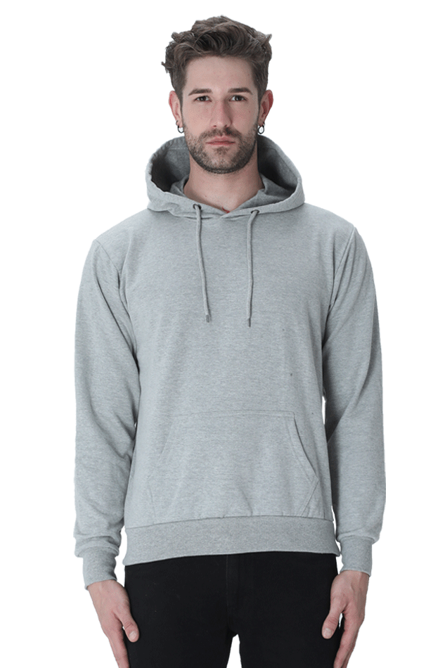 YuBingo Classic Unisex Hooded Sweatshirt – 100% Cotton, Regular Fit, Winter Collection
