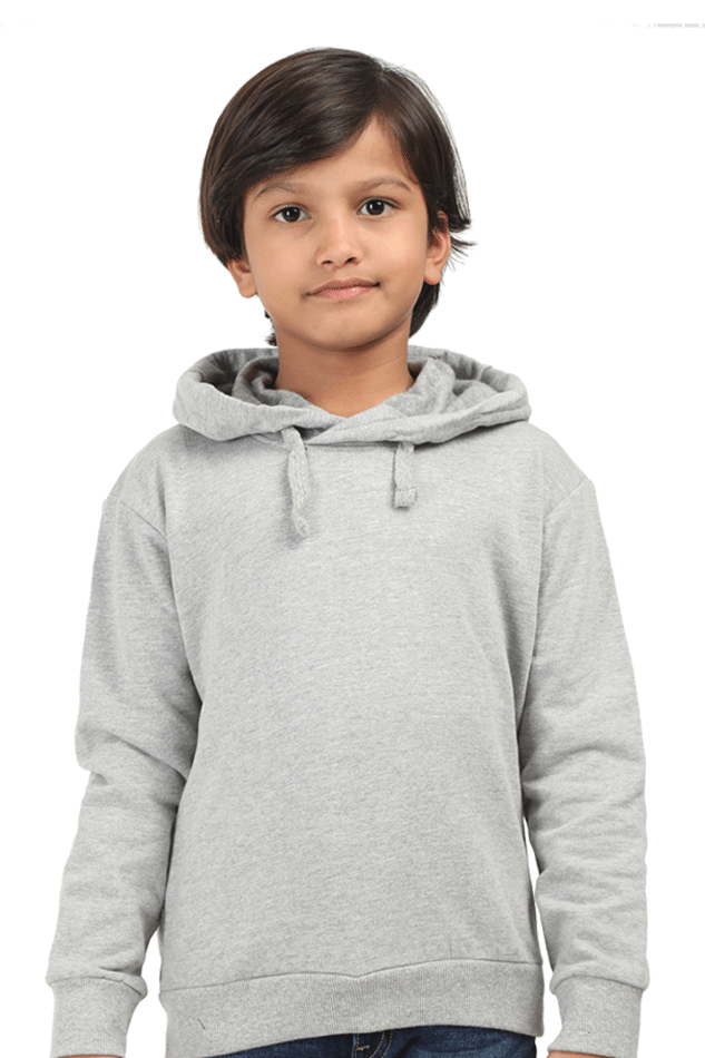 YuBingo Kids Hooded Sweatshirt - Super Combed 100% Cotton, Bio-Washed, Pre-Shrunk, Unisex