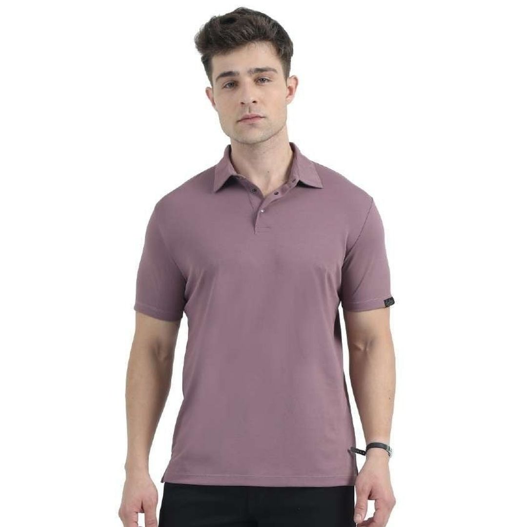 Rare Rabbit Signature Polo – Plum