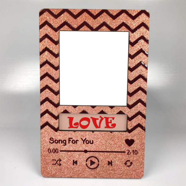 Spotify Glitter Magnet