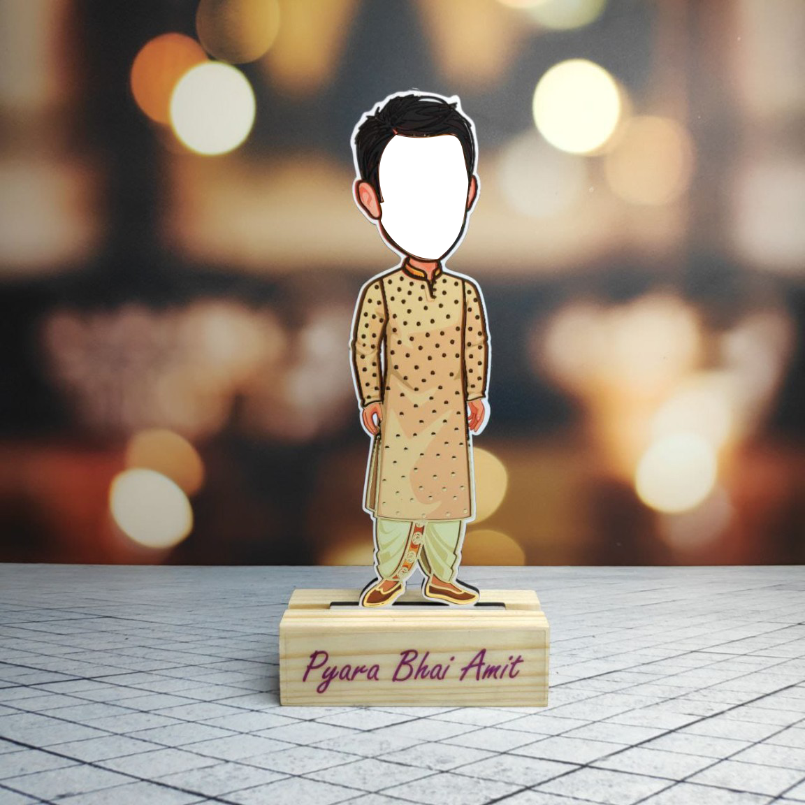 Caricature - Desi Boy