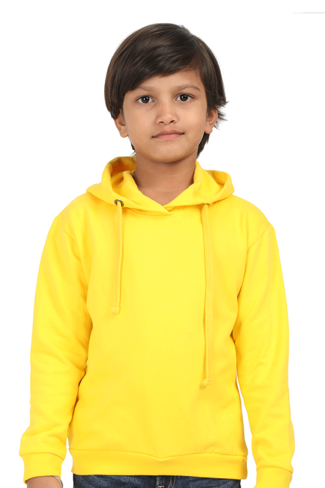 YuBingo Kids Hooded Sweatshirt - Super Combed 100% Cotton, Bio-Washed, Pre-Shrunk, Unisex