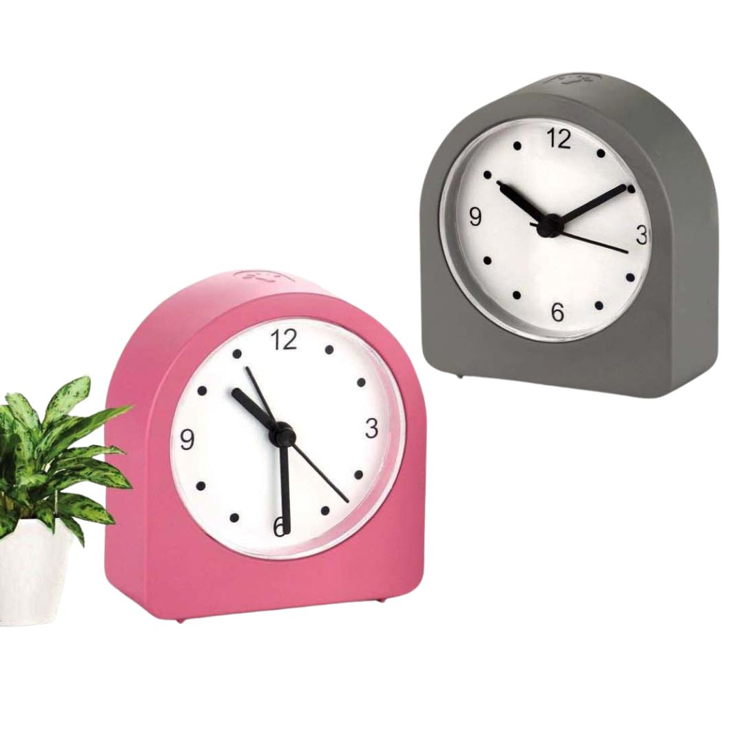 Night lamp table clock with alarm, rechargeable battery, and 3-level backlight – Power Plus