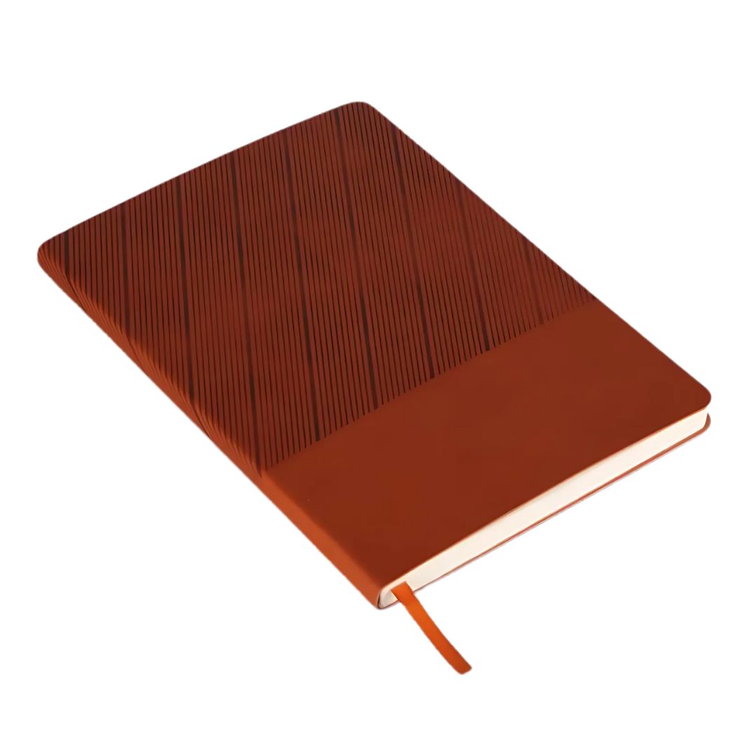 B179 – Slant A5 Notebook with Memorandum and Bookmark Ribbon