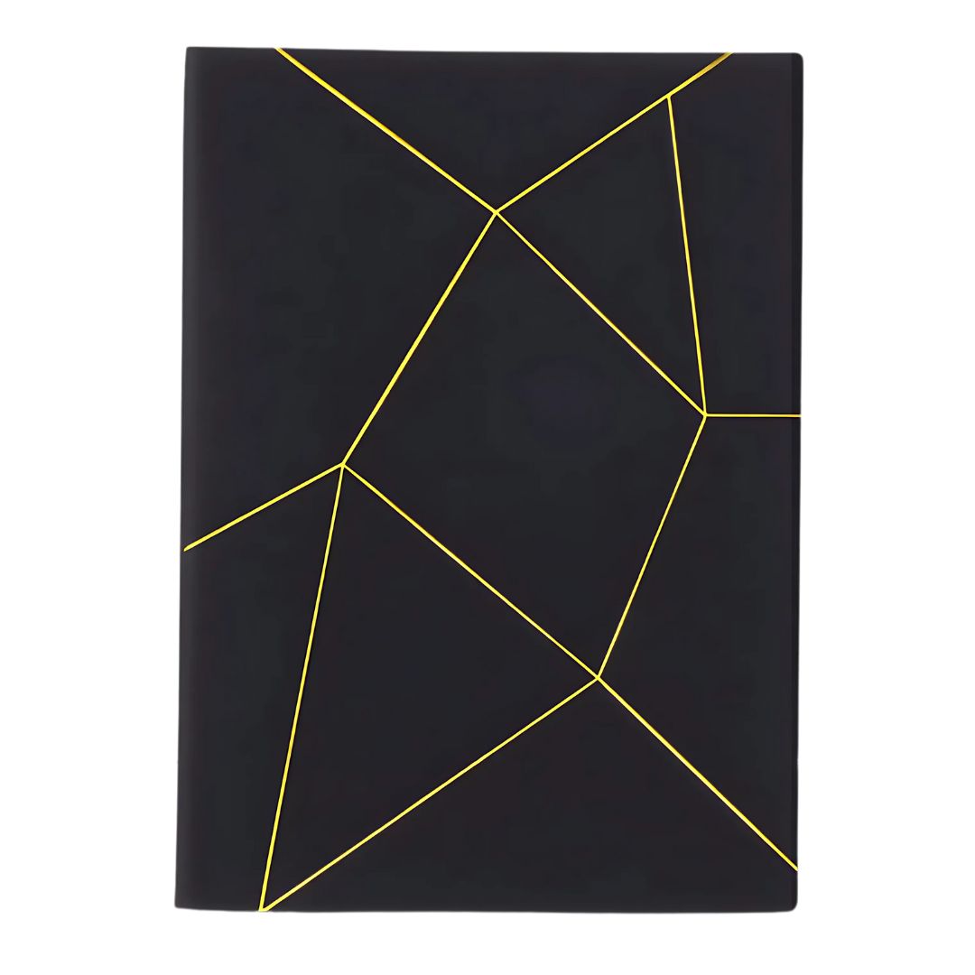 B189   Constella PU Notebook with Golden Leafing – Castillo Milano