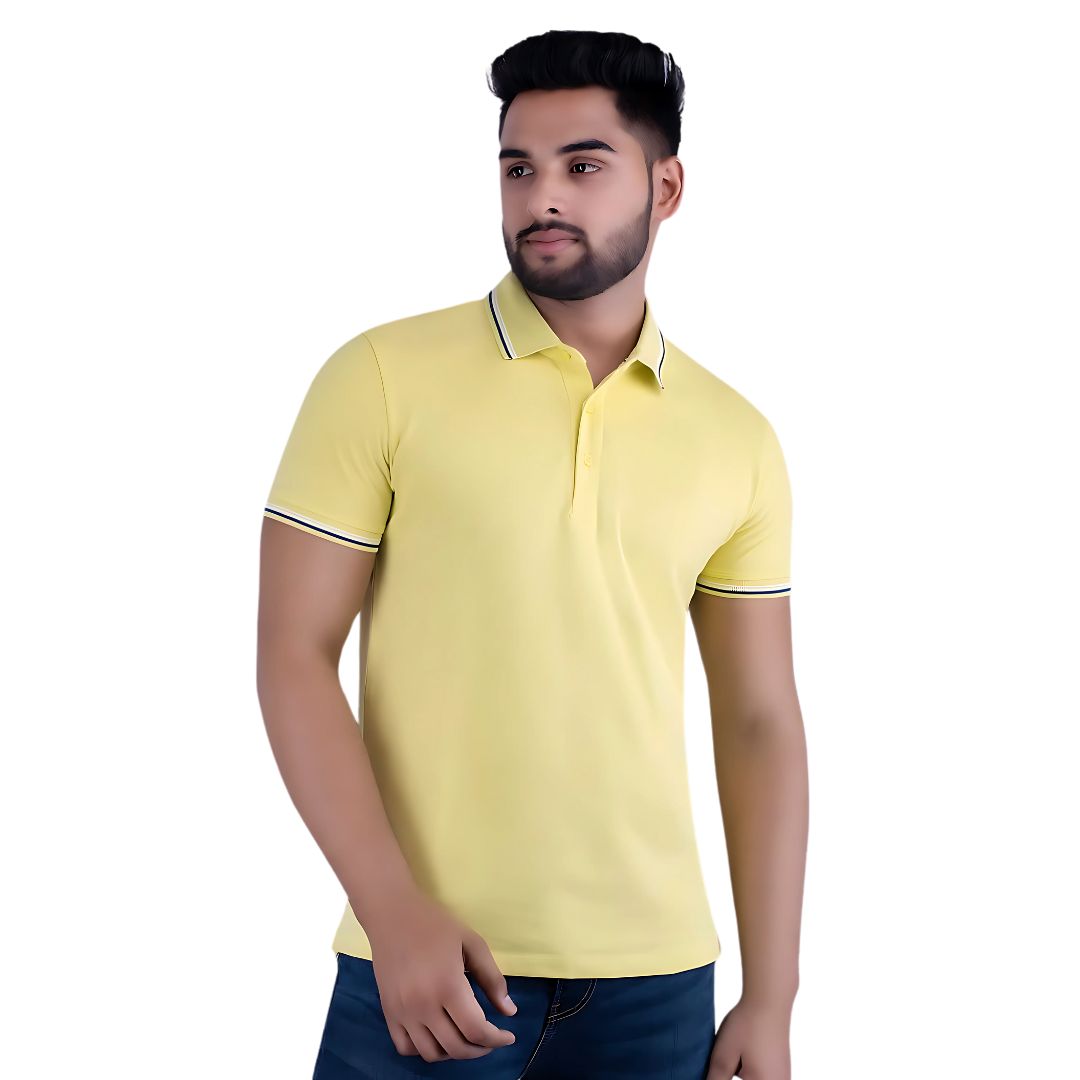 UCB Polo T-Shirt (Lemon Yellow)