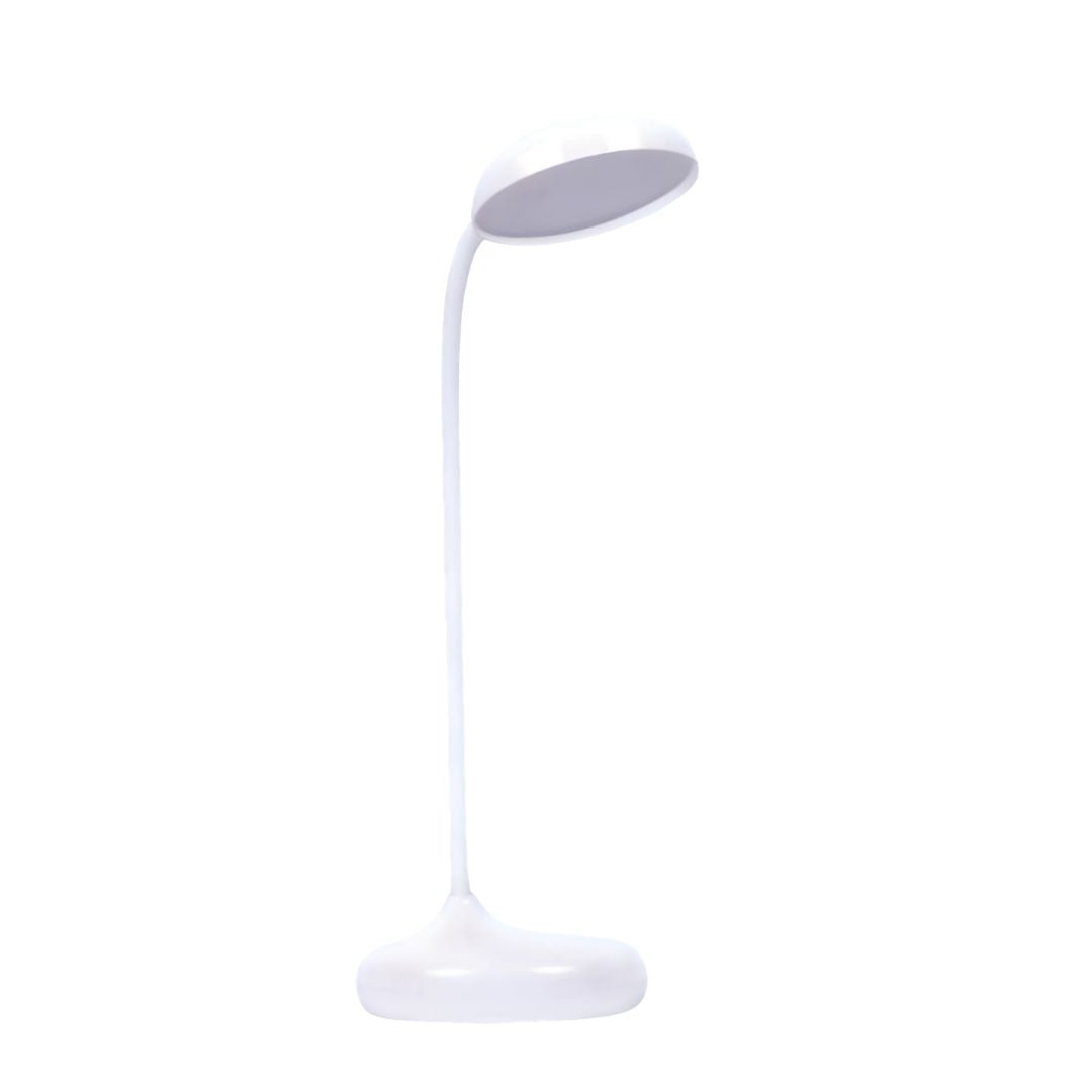 TapLite Dome rechargeable LED lamp on a wooden table in a modern home setting