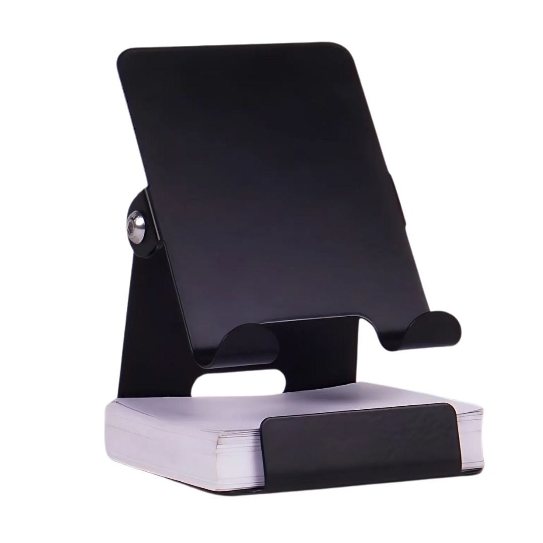 TiltX Pad large adjustable mobile stand with writing pad – lifestyle view