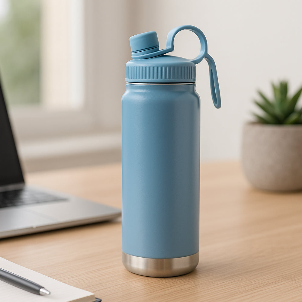 Stainless steel vacuum insulated water bottle in multiple colors – 750ml, 29cm, GBI-N4060