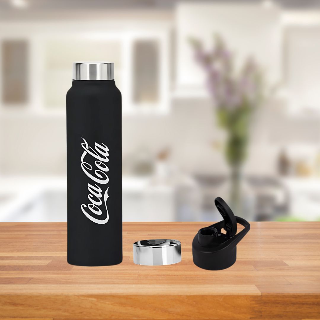 H203 – Straight Steel Single Wall Bottle (Colored)