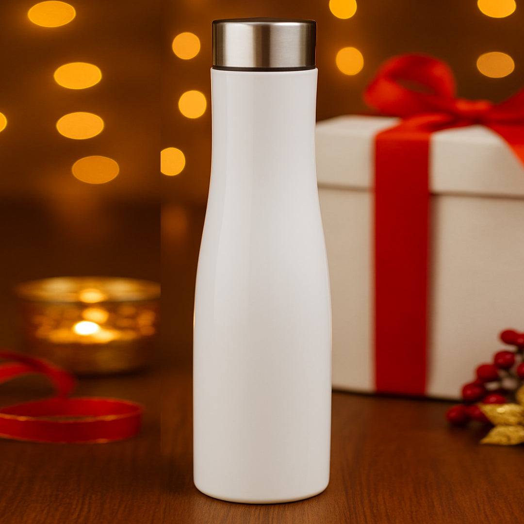 H282   Flora Steel Single Wall Bottle – 1L