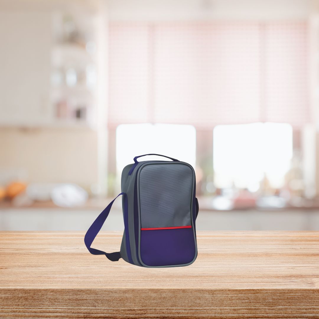 Premium Zippy Square lunch bag in durable design