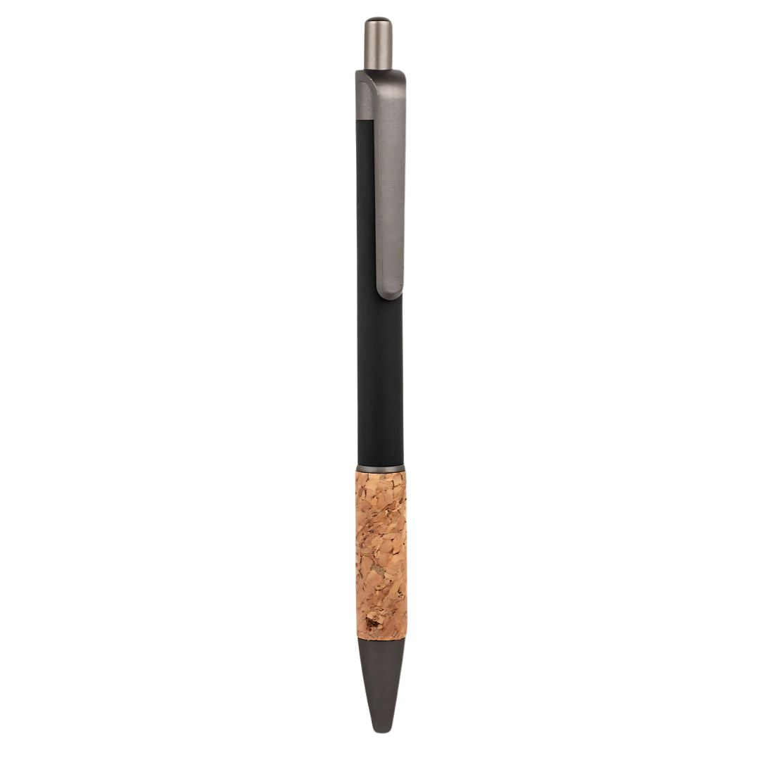 Sustainable cork grip velvet touch pen – front view
