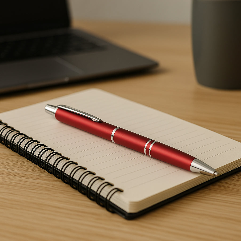 L175 – Loop Metal Pen with Double Rings