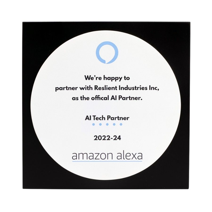 YuBingo Amazon Alexa Trophy - Corporate Award - Trophies &amp; Awards by YuBingo