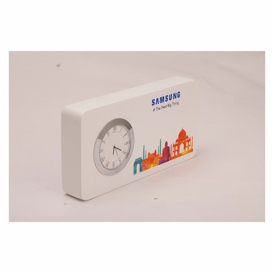 YuBingo Custom Logo Table Clock - Corporate Gift | Product image 3