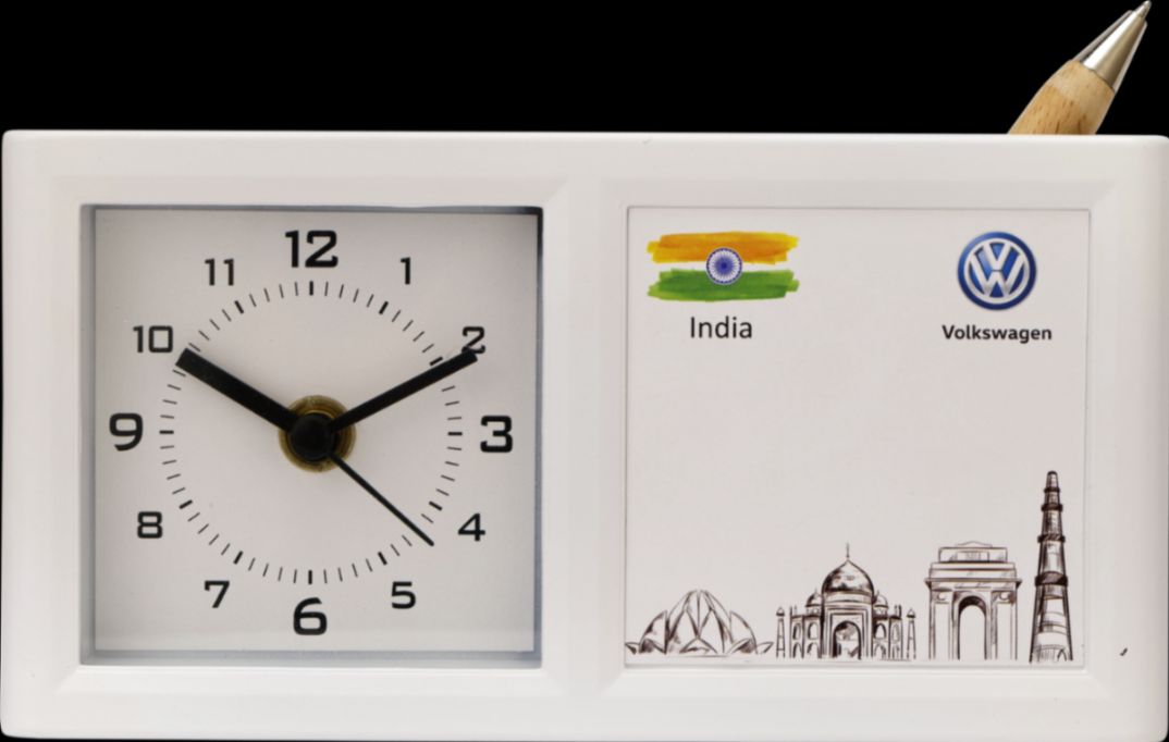 YuBingo Custom Logo Table Clock - Corporate Gift | YuBingo corporate table clock gift