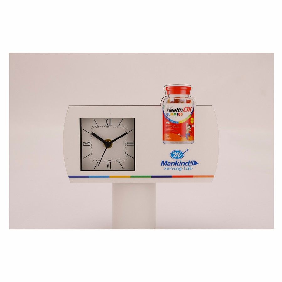 YuBingo Custom Logo Table Clock - Corporate Gift | YuBingo corporate table clock gift