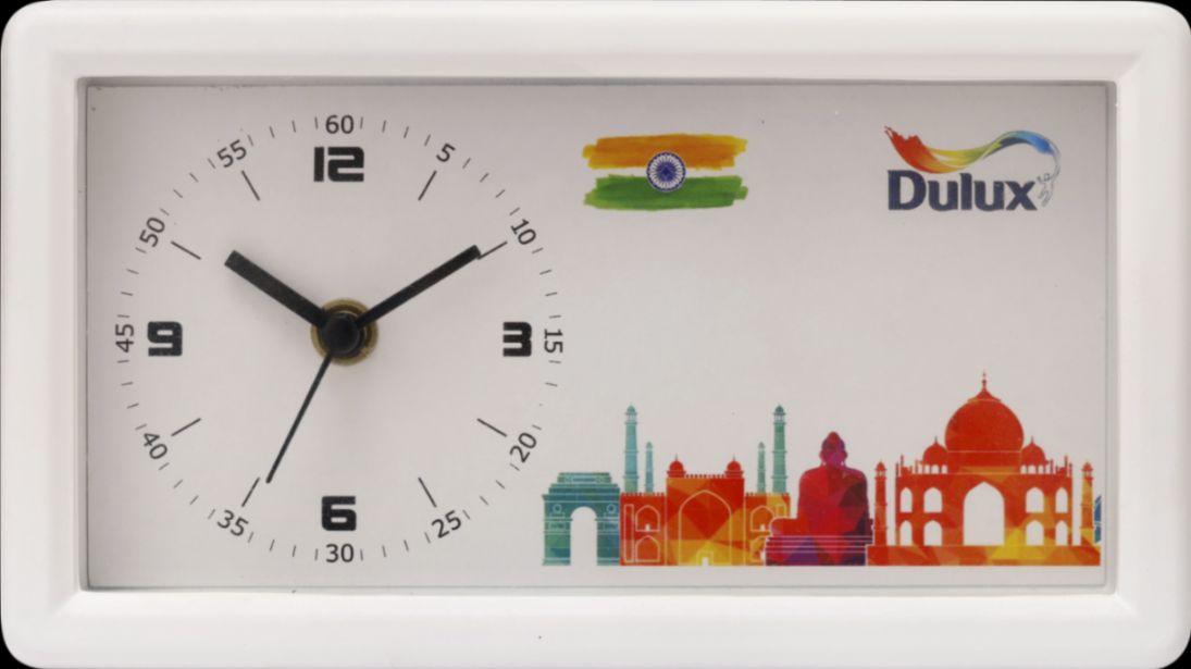 YuBingo Custom Logo Table Clock - Corporate Gift | YuBingo corporate table clock gift