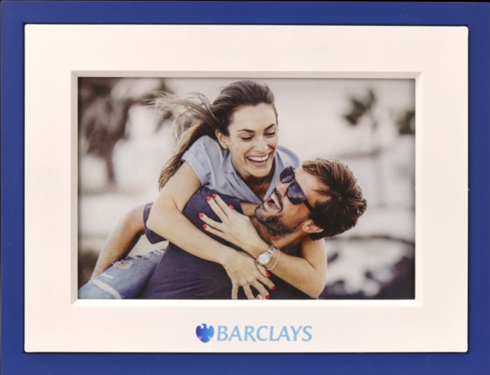 YuBingo BARCLAYS Frame - Corporate Gift | YuBingo corporate photo frame gift