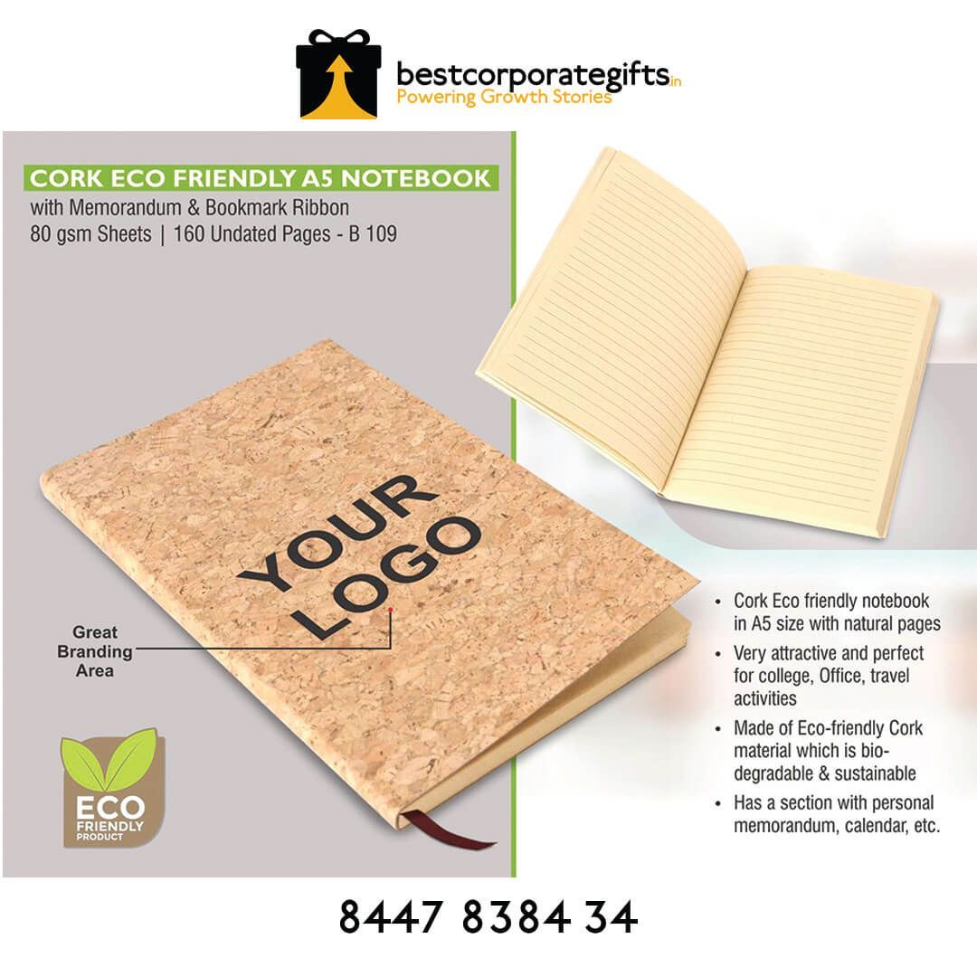 YuBingo Cork notebooks are the perfect way to stay organized and stylish - Corporate Gift