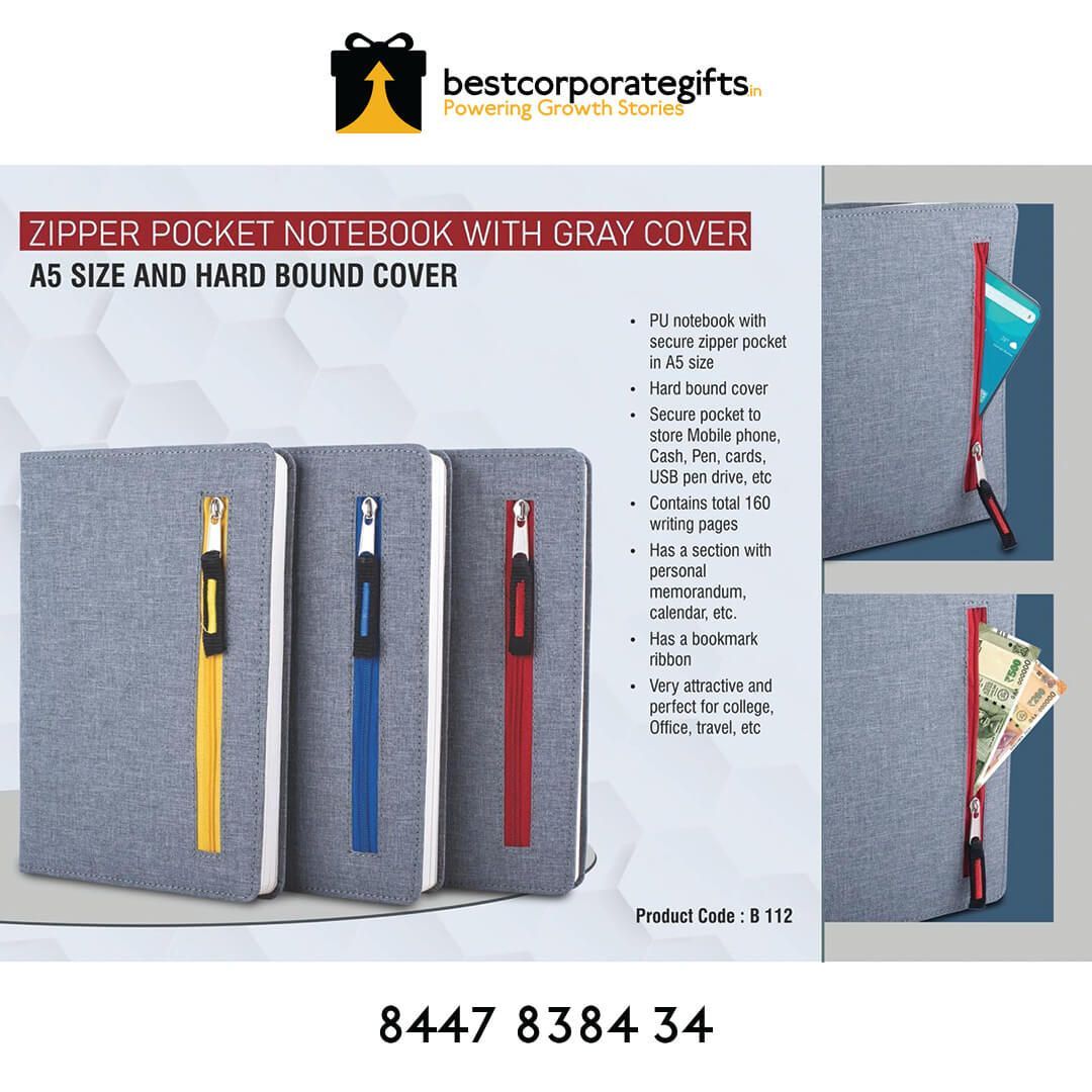 YuBingo Travel smart with this PU notebook - Corporate Gift