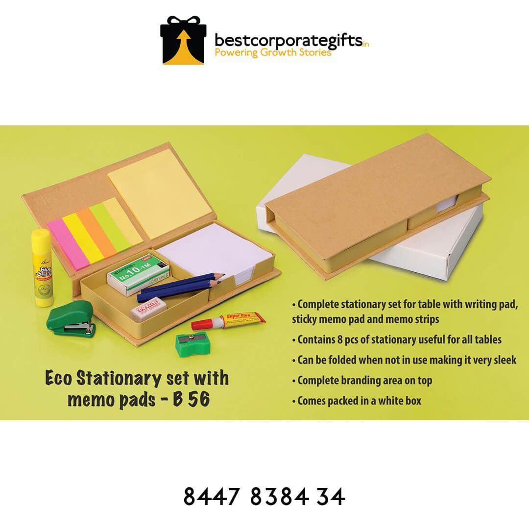 YuBingo Headline: Keep your office organized with Eco Stationary memo pads - Corporate Stationery Gift - Office Stationery by YuBingo
