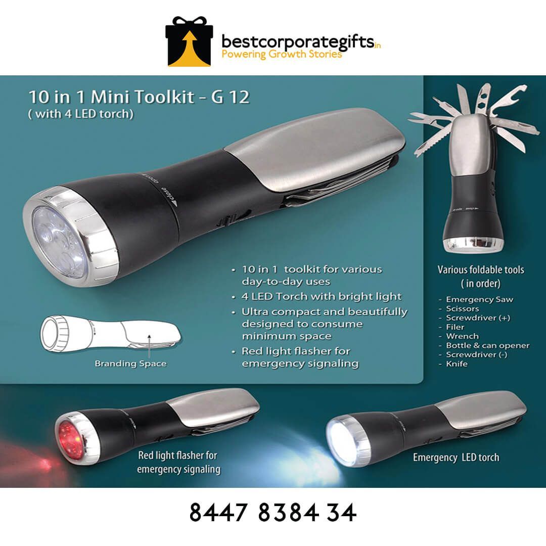 YuBingo 10 in 1 toolkit for various day- to- day uses - Corporate Utility Gift - Tools by YuBingo