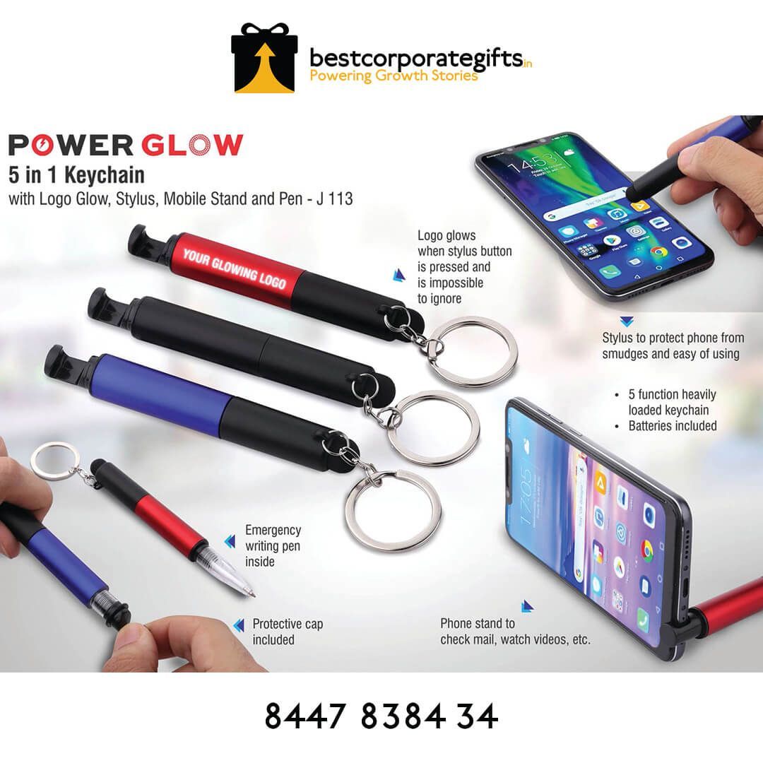 YuBingo 5 In 1 Keychain With Logo Glow - Corporate Gift | YuBingo corporate gift