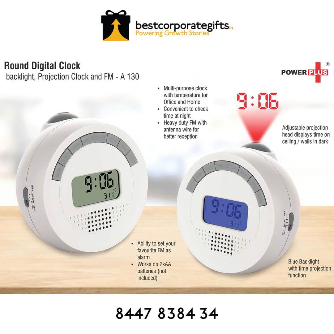 YuBingo Stay On Schedule With The Best Projection Clock - Corporate Gift | YuBingo corporate table clock gift