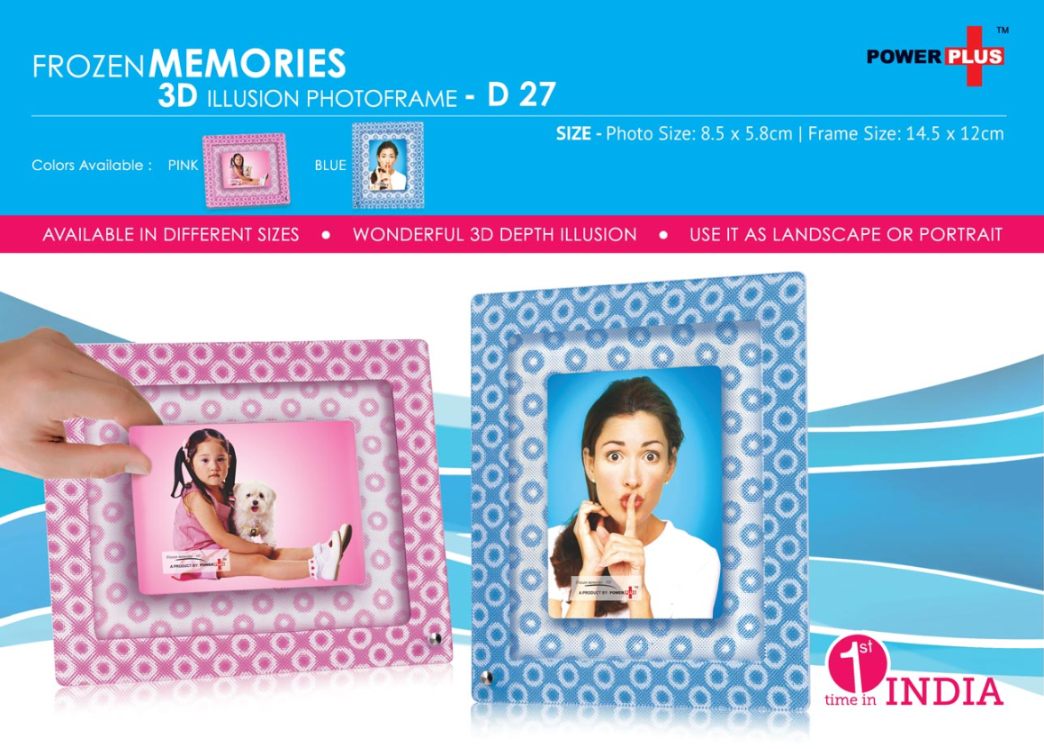 YuBingo Frozen Memories - 3D Photo Frame (3 X 4) - Corporate Gift | YuBingo corporate photo frame gift