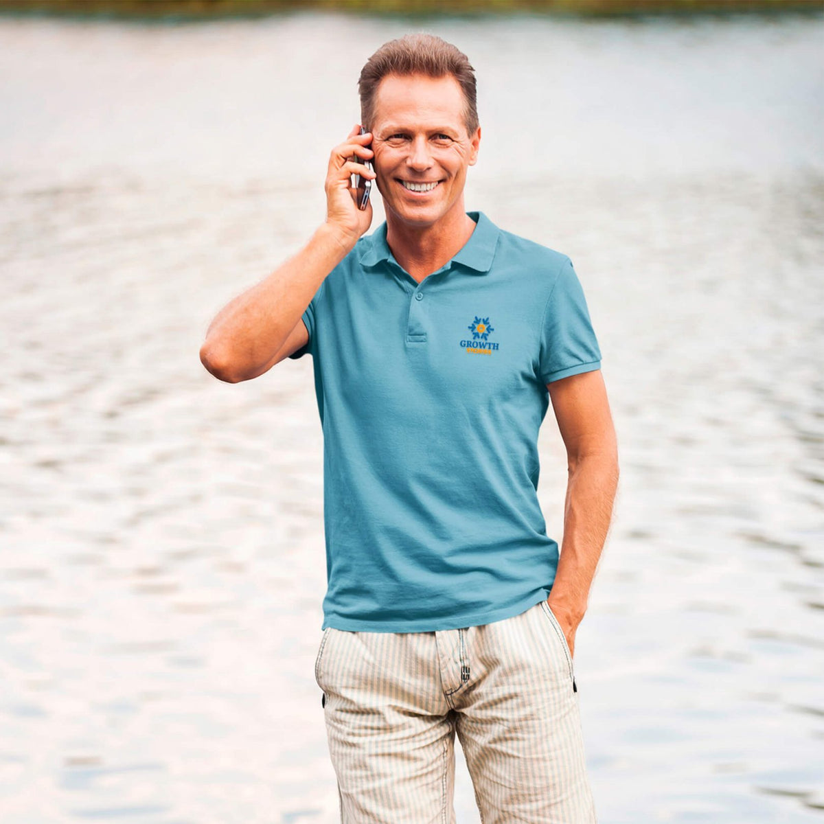 V Club Premium Polo T-Shirt Corporate Gift