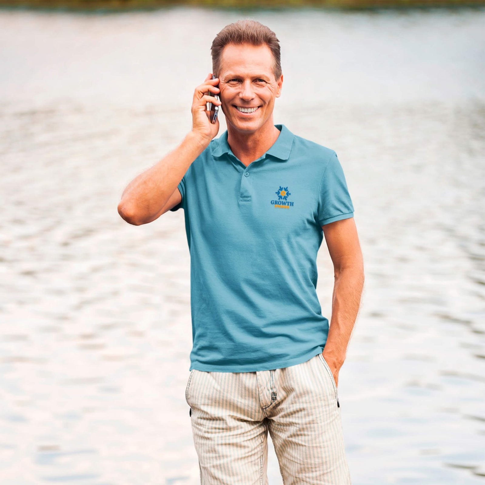 V Club Premium Polo T-Shirt Corporate Gift
