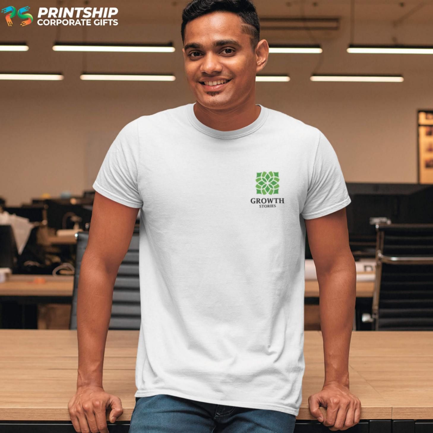 Finix Red Label Round T-Shirt Corporate Gift