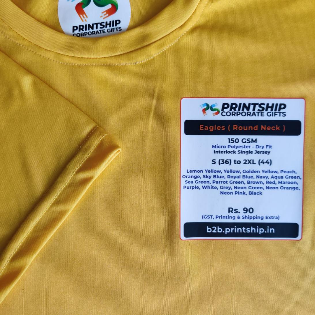 Eagles Round T-Shirt Corporate Gift - Colour 3