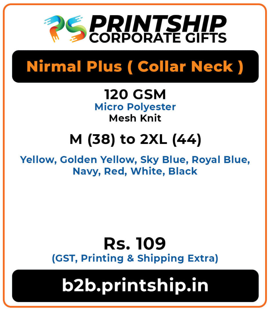 Nirmal Plus Polo T-Shirt Corporate Gift - Colour 2