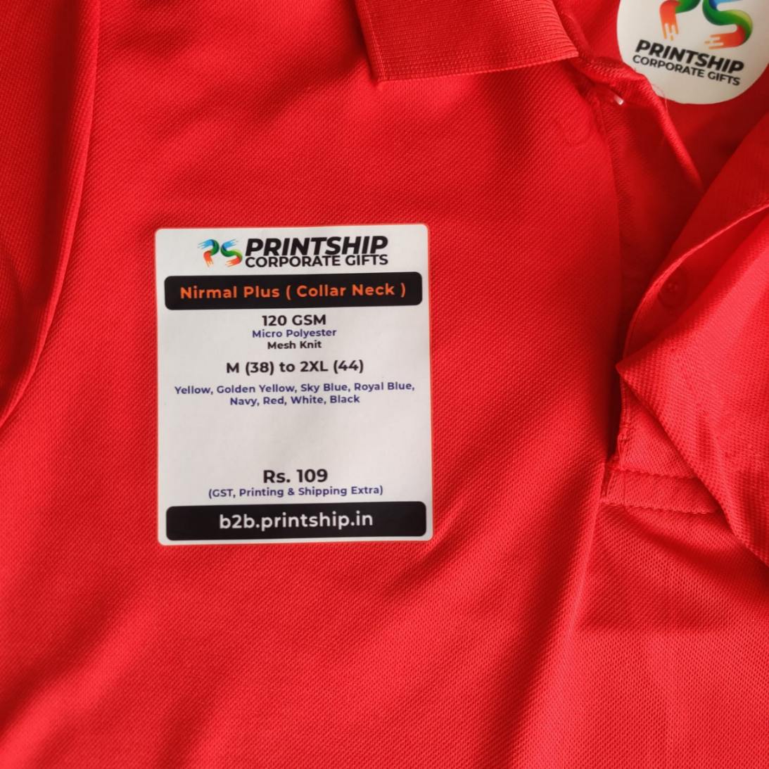 Nirmal Plus Polo T-Shirt Corporate Gift