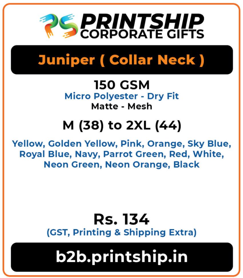 Juniper Polo T-Shirt Corporate Gift - Colour 5