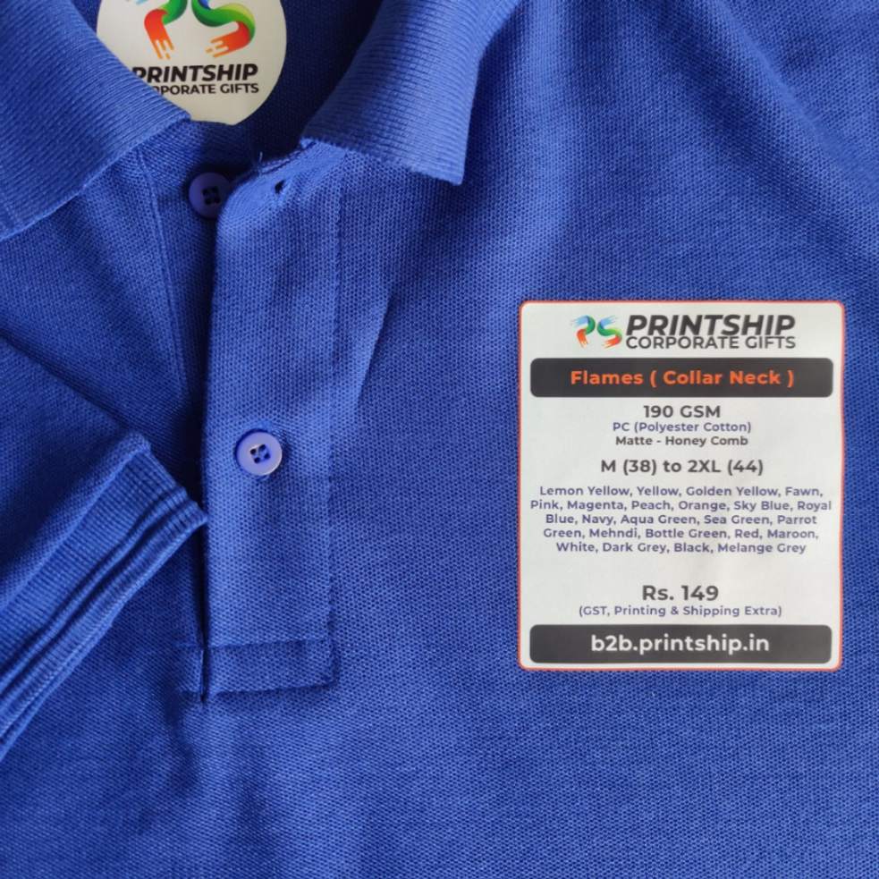 Flames Polo T-Shirt Corporate Gift