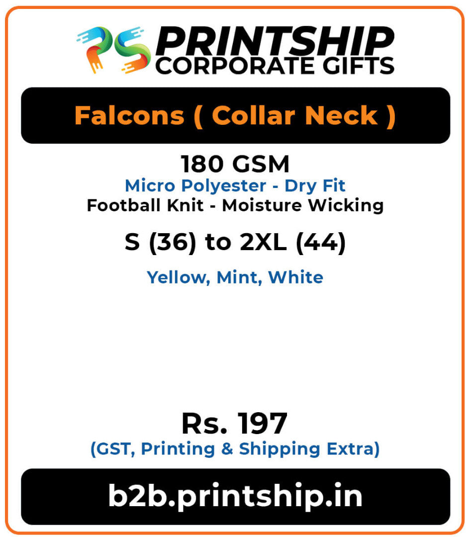 Falcons Polo T-Shirt Corporate Gift - Colour 1