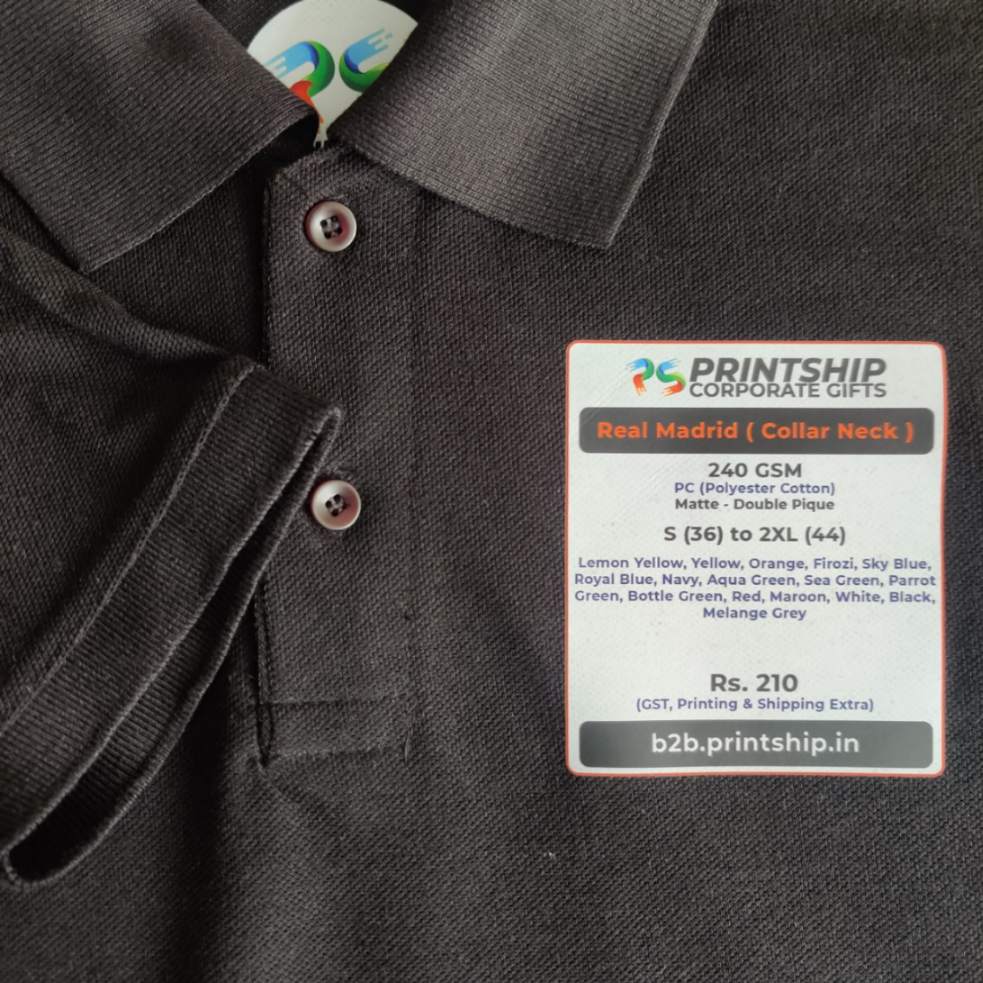 Real Madrid Polo T-Shirt Corporate Gift - Colour 8